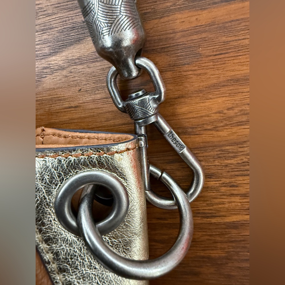 The Sak Kendra Hobo Bag in Grey, Gold and Brown - Picture 12 of 15